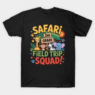 Second Grade Safari Squad Leads With Precision T-Shirt